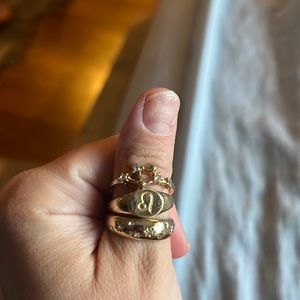 Leo ring set